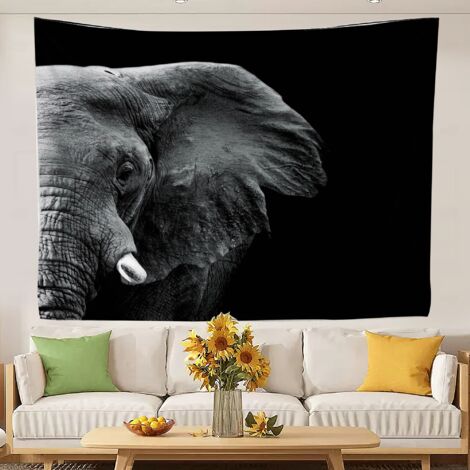 Tapisseries murales décoratives, couverture de plage unique à séchage rapide pour chambre de femme ou d'adolescente 150x130cm (1/5)