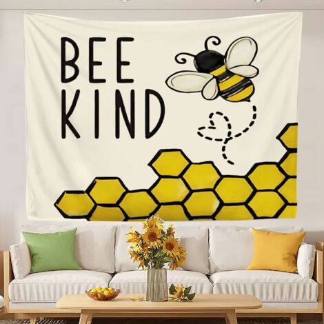 Tapisserie murale humoristique de style bohème, nappe pour chambre à coucher ou chambre d'étudiant 100x75cm (1/5)