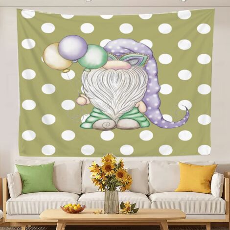 Tapisserie rétro tendance pour la décoration de votre chambre. 100x75cm (1/5)