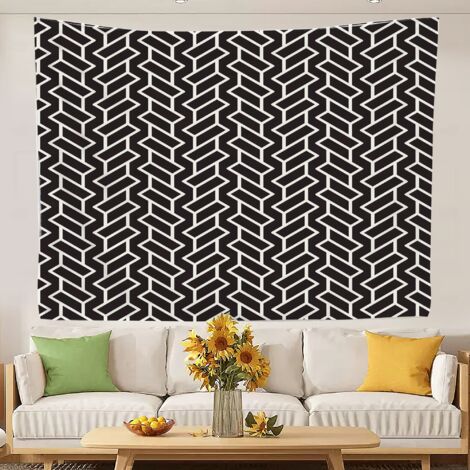 Tapisseries bohèmes tendance, tenture murale pour chambre 100x75cm (1/5)