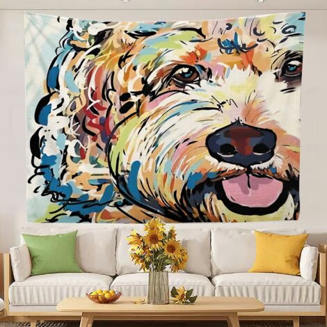 Tapisserie murale imprimée Cool Taperies pour chambre à coucher, séchage rapide, pour salon et chambre à coucher 100x75cm (1/5)