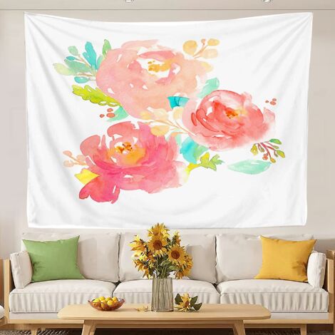 Tapisserie murale au design attrayant, idéale pour décorer une chambre d'enfant ou servir de nappe. 150x130cm (1/5)