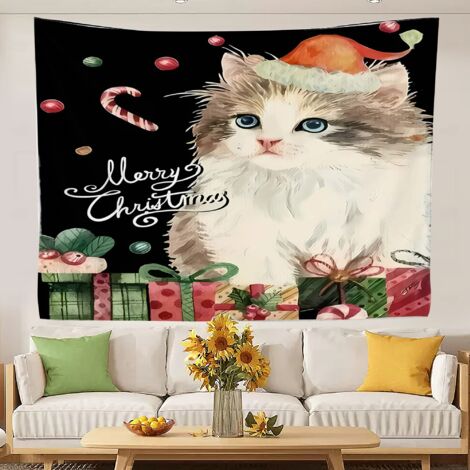 Tapisseries tendance et colorées pour la décoration murale de la chambre à coucher 150x130cm (1/5)
