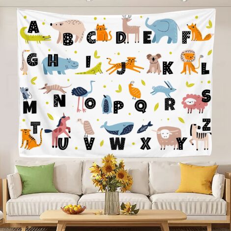 Tapisserie murale amusante et unique, nappe décorative pour le lit et la maison 100x75cm (1/5)