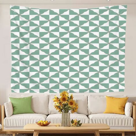 Tapisseries esthétiques tendance pour la décoration murale de la chambre à coucher, du salon ou de la chambre à coucher 150x130cm (1/5)