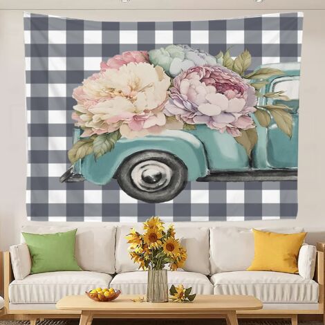 Tapisserie humoristique, tapisserie murale amusante pour la décoration de chambre ou de dortoir 150x130cm (1/5)