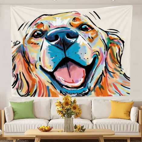 Tapisseries murales décoratives, design tendance, couverture de plage à séchage rapide pour chambre et salon 200x150cm (1/5)
