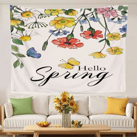 Tapisserie murale amusante et tendance pour la chambre à coucher, décor de lit et d'intérieur 200x150cm (1/5)