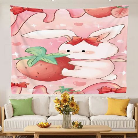 Tapisserie murale tendance style universitaire, tissu de fond décoratif 100x75cm (1/5)
