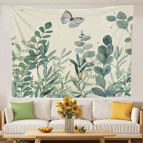 Tapisserie murale tendance, couverture de plage, fond de lit, décoration intérieure 150x130cm (1/5)