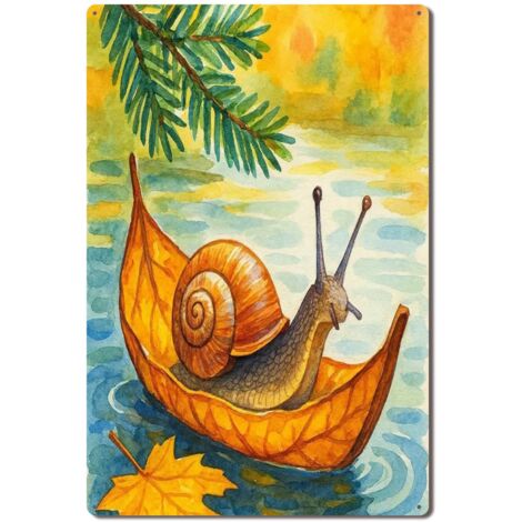 Plaque Métallique Décorative Rétro pour Bar de Plage Maison Café et Restaurant, Offrant une Atmosphère de Vacances et de Soleil pour Vos Soirées d'Été 30x20 cm. (1/5)