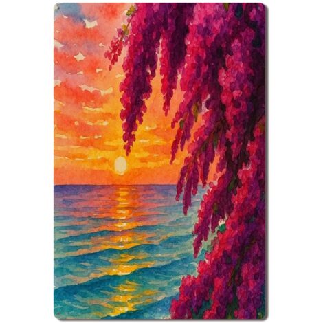 Plaque en Métal Rétro Art Murale pour Bar Lounge Intime Maison Café et Bureau, Élégante et Confortable, Parfaite pour Vos Espaces Privés 30x20 cm. (1/5)