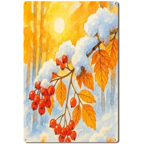 Plaque en Métal Rétro Décorative pour Café de Nuit Maison Bar et Terrasse, Créant une Atmosphère Intime et Chic pour Vos Soirées de Rencontre 30x20 cm. (1/5)