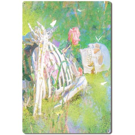 Plaque en Métal Rétro Art Murale pour Bar Lounge de Luxe Maison Café et Bureau, Élégante et Luxueuse, Parfaite pour Vos Espaces les Plus Prestigieux 30x20 cm. (1/5)