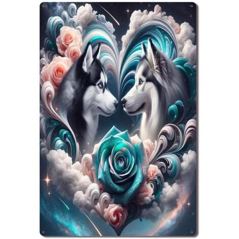 Plaque Métallique Rétro Décoration Murale pour Salon de Réception Maison Bar Café et Bureau, Offrant une Touche Classique et Élégante qui Se Marie avec Tous les Styles de Décoration 30x20 cm. (1/5)