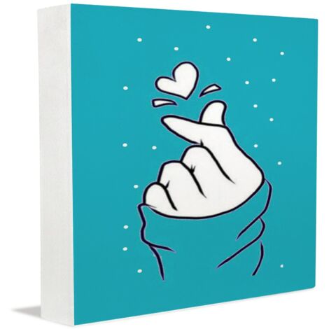 Plaque commémorative, décoration d'étagère de bureau pour adolescents, plaque en bois, ardoise photo pour mariage, anniversaire, Saint-Valentin, fête des mères et des pères (1/5)