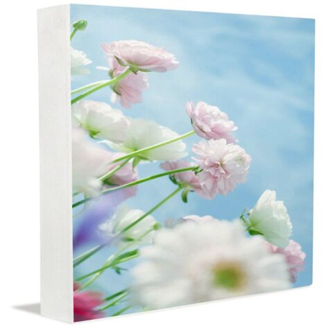 Cadre photo commémoratif en bois, cadeau, décoration de bureau esthétique pour étudiants, panneau de bureau pour anniversaire, Saint-Valentin, Noël (1/5)