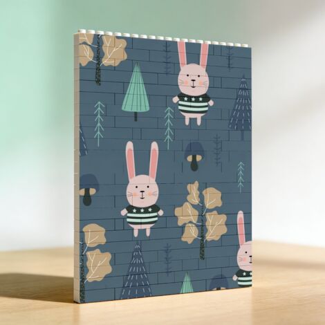 Cadre de la Saint-Valentin DIY en blocs de construction, cadeau d’anniversaire (1/5)