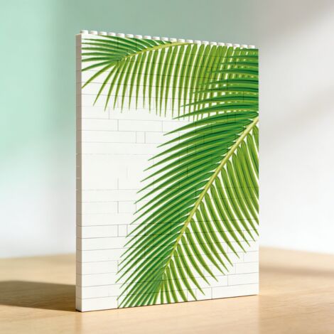 Cadre photo créatif DIY en blocs de construction, cadeau d’anniversaire (1/5)