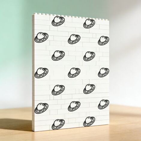 Cadre DIY en briques de construction pour adultes, cadeau pour Saint-Valentin et anniversaire (1/5)