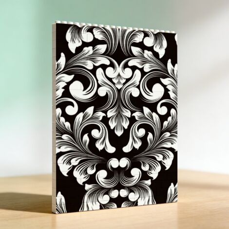 Cadre artistique en briques pour adultes, cadeau d’anniversaire (1/5)
