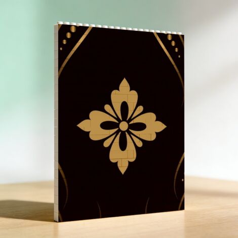 Cadre photo en briques pour adultes, cadeau de la Saint‑Valentin (1/5)