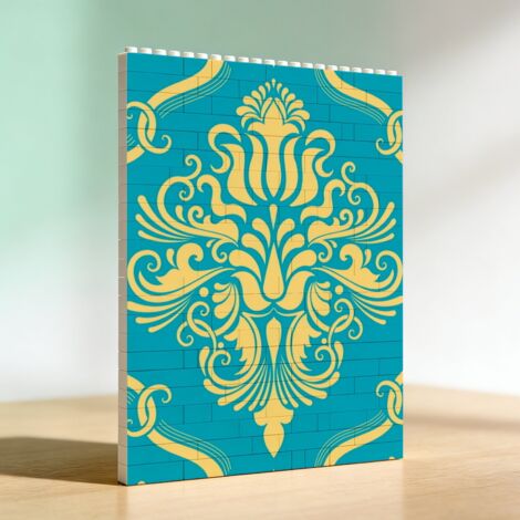 Cadre artistique d’anniversaire adulte DIY en briques, cadeau de la Saint-Valentin (1/5)