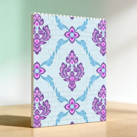 Cadre artistique en blocs de construction pour adultes, cadeau pour anniversaire et Saint-Valentin (1/5)
