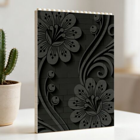 Cadre photo DIY en briques de construction, cadeau romantique pour elle ...