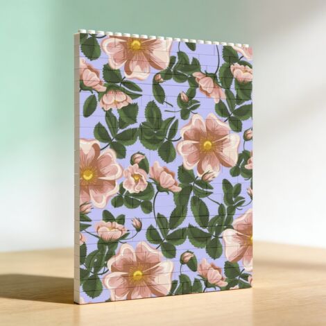 Cadre créatif DIY en blocs et briques de construction, cadeau d’anniversaire (1/5)