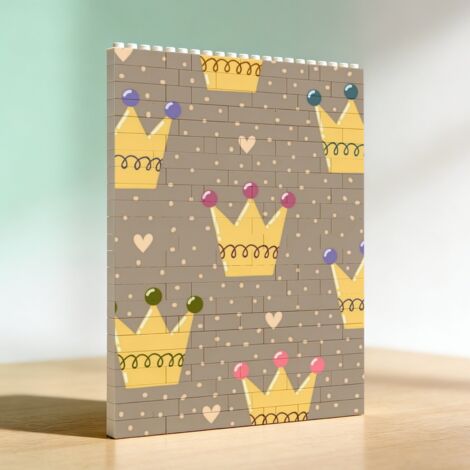 Cadre d’anniversaire créatif en blocs de construction, cadeau de la Saint-Valentin (1/5)