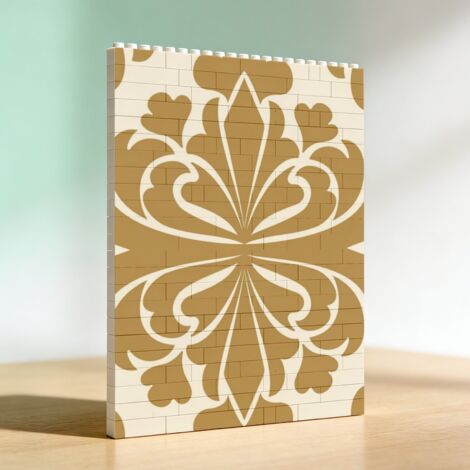 Cadre en blocs pour la Saint‑Valentin, cadeau d’anniversaire (1/5)