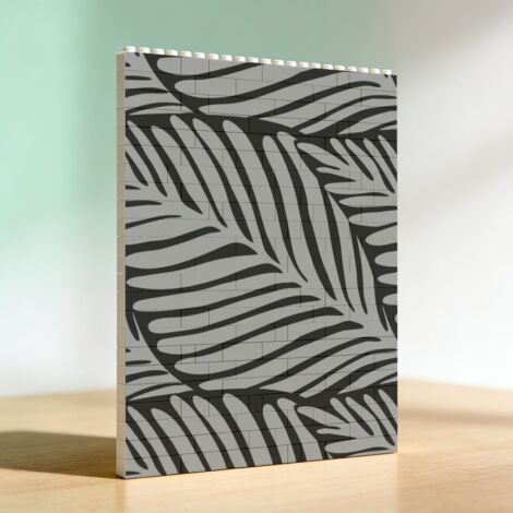 Cadre photo de construction en blocs pour adultes, cadeau pour Saint-Valentin et anniversaire (1/5)