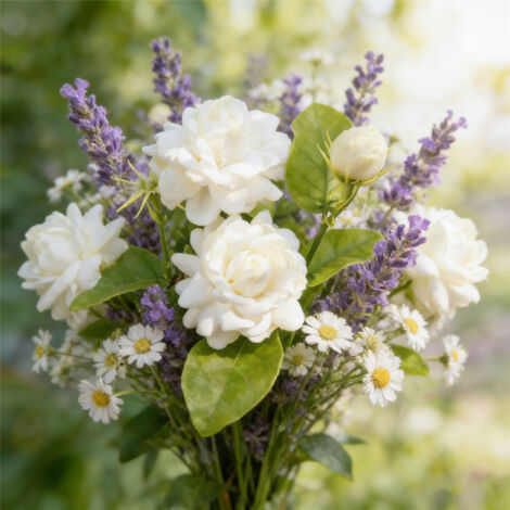 Lot de Graines Fleurs – 1000 Lavande + 400 Jasmin Double + 2000 Camomille, Mélange Non-OGM, Floraison Longue Durée, Jardin et Balcon (1/5)