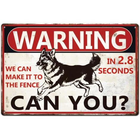 Plaques Métalliques, Plaque Étaine de Berger Allemand, Plaque Murale d’Avertissement, Art de Poster Drôle de Chiot, pour Chenil, Man Cave, Jardin, Bar, Porte de Pub, Décoration, Cadeau de Housewarming (1/4)