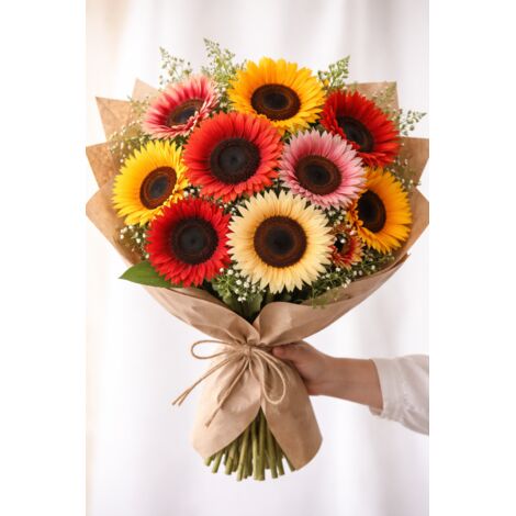 Lot Graines Tournesol Multicolore 100 Pièces – Plantes Ornementales Faciles pour Jardin (1/5)