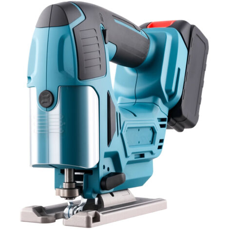 Scie Sauteuse Sans Fil Électrique Podofo Outil de Travail du Bois Portable Compatible Makita 18V avec 1 Batterie Rechargeable (1/5)