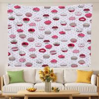 Tapisserie murale amusante, tapisserie vintage pour chambre, nappes esthétiques pour salon et chambre à coucher 150x130cm