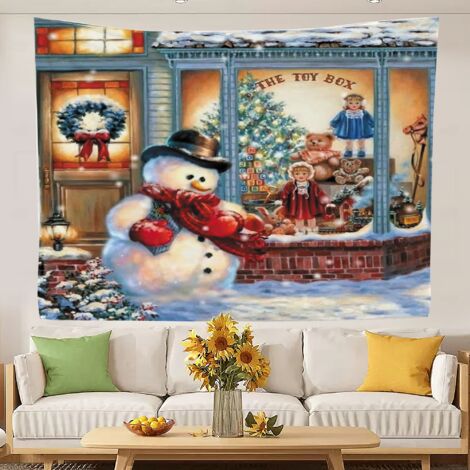 Tapisseries murales vintage pour la décoration de chambre, nappes pour la décoration de la pièce 100x75cm (1/5)
