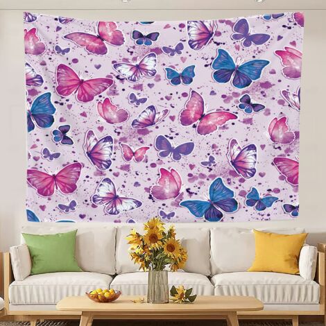 Tapisserie murale humoristique, couverture de plage esthétique à séchage rapide pour la décoration intérieure et le lit 100x75cm (1/5)