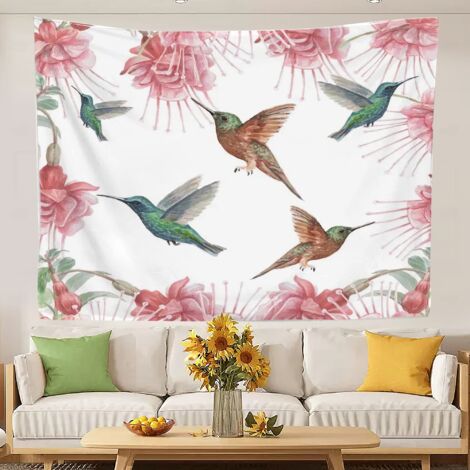 Tapisserie imprimée amusante, couverture de plage, toile de fond pour décoration de fête 100x75cm (1/5)