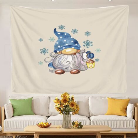 Tapisseries murales décoratives, tapisseries de luxe pour chambre à coucher, nappes esthétiques pour salon et chambre à coucher 100x75cm (1/5)