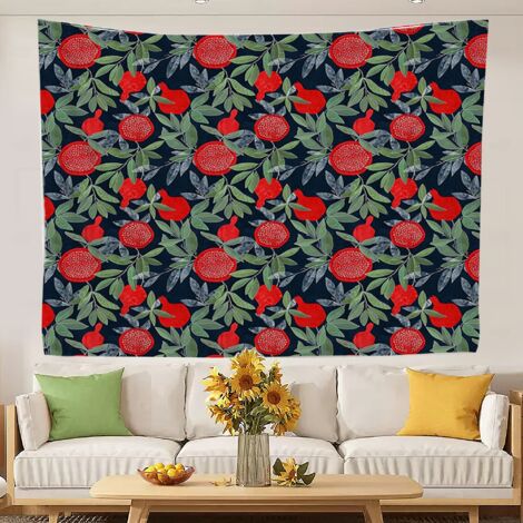Tapisserie humoristique et tendance pour la chambre à coucher, séchage rapide, idéale pour la décoration intérieure. 150x130cm (1/5)