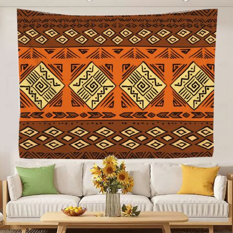 Tapisseries vintage tendance, nappes et décorations murales pour la chambre 100x75cm (1/5)
