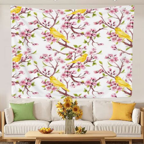 Tapisserie murale amusante et colorée pour chambre à coucher, nappes pour chambre 200x150cm (1/5)