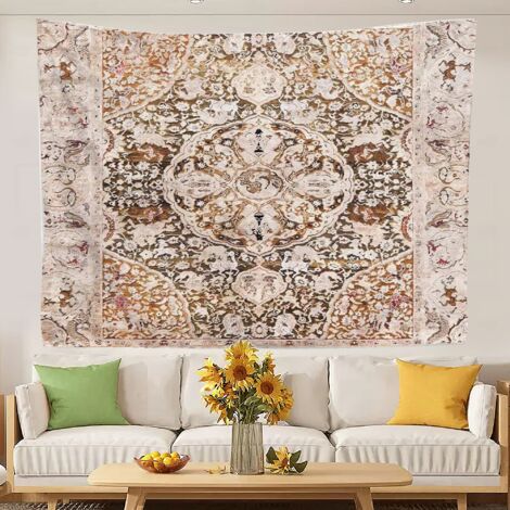 Tapisserie humoristique et tendance pour la chambre à coucher, tissu de fond pour le lit et la décoration intérieure 100x75cm (1/5)
