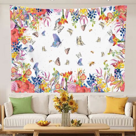 Tapisserie décorative amusante et tendance pour chambre à coucher, idéale pour une fête. 100x75cm (1/5)