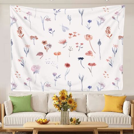 Tapisserie murale bohème style universitaire, idéale pour une chambre, un dortoir ou toute autre résidence étudiante. 150x130cm (1/5)