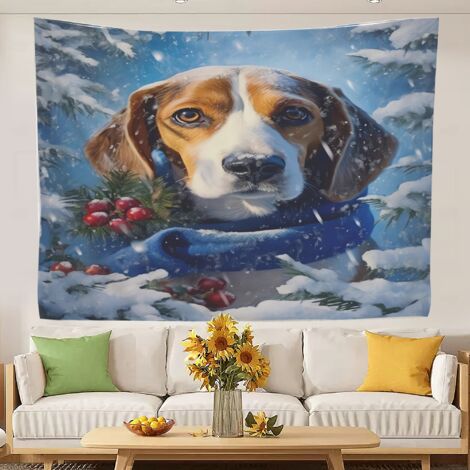 Tapisserie murale aux couleurs vives pour la chambre à coucher, nappes pour le lit, décoration intérieure 150x130cm (1/5)