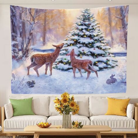Tapisseries tendance pour la décoration de la chambre à coucher 200x150cm (1/5)